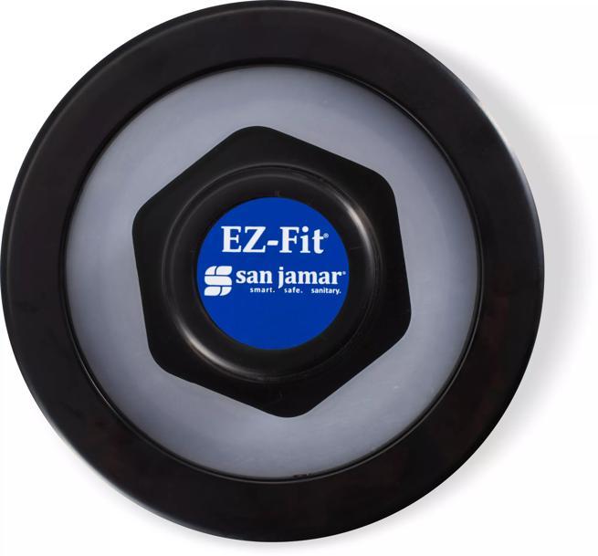 Surface-Mount EZ-Fit® Cup Dispenser 6-24oz cups - Black | CFS Brands