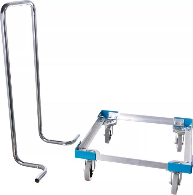 E-Z Glide™ Open Aluminum Dolly With Handle 20.63