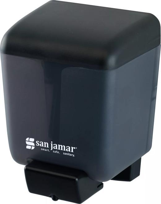 Classic Manual Liquid/Lotion Refillable Soap Dispenser 30oz, Black