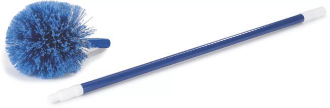 Flo-Pac® Round Duster With Soft Flagged PVC Bristles | CFS Brands