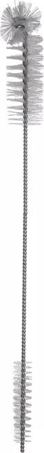 IBILI Set Spazzole Per Pulizia Bottiglie E Tubi - 2 Pezzi, Acciaio Inox, 10,5 Cm