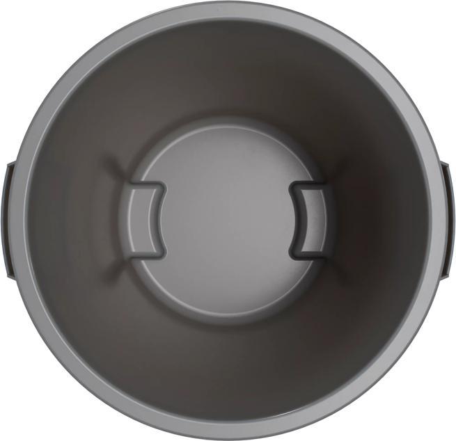 Bronco™ Round Waste Bin Trash Container 10 Gallon | CFS Brands