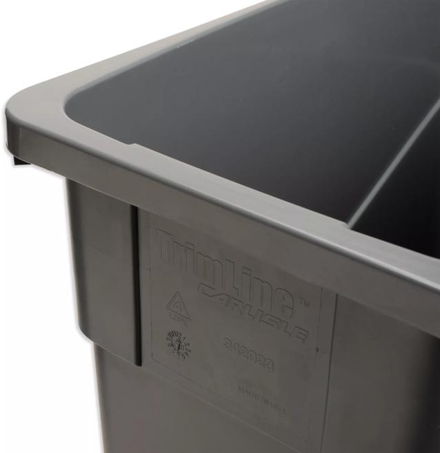 TrimLine™ Rectangle Waste Container 23 Gallon | CFS Brands