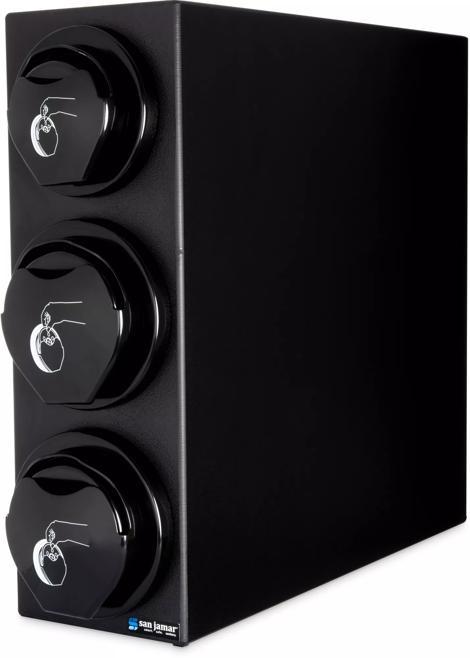 EZ-Fit® Lid Dispenser L2200C (1) and L2400C (2) Trim Rings Cabinet