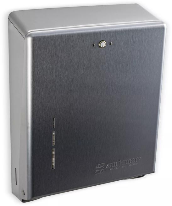 Metal 500 Multifold/300 C-Fold Towel Dispenser, Stainless Steel