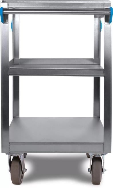 Stainless Steel 3 Shelf Utility Cart 21