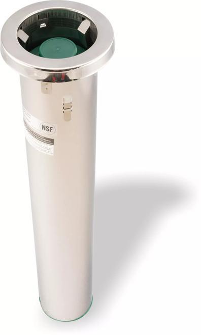 C6200C – Stainless Steel In-Counter Beverage Cup Dispenser - Small