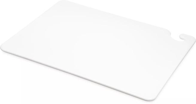 Cut-N-Carry Color Cutting Boards, Plastic, 20 x 15 x 0.5, White