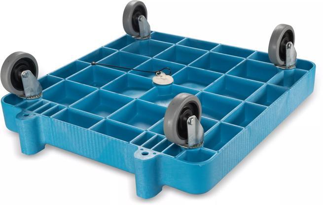 E-Z Glide™ Warewashing Rack Dolly with Handle 22.5