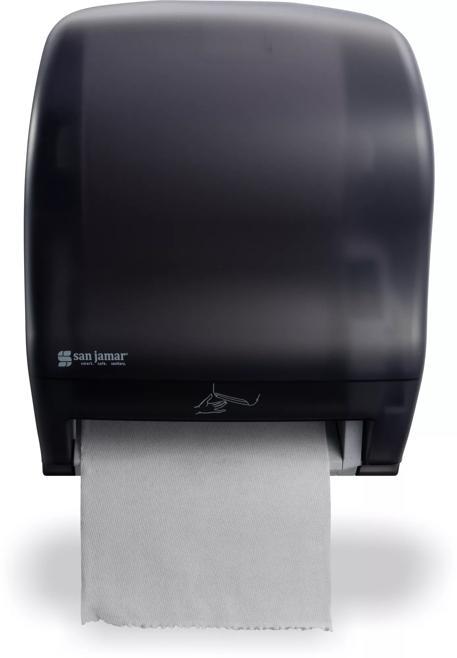 Classic Hybrid Electronic Roll Towel Dispenser, Black Pearl | CFS