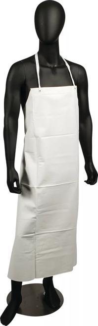 Vinyl Dishwashing Apron - White - 20 Mil | CFS Brands