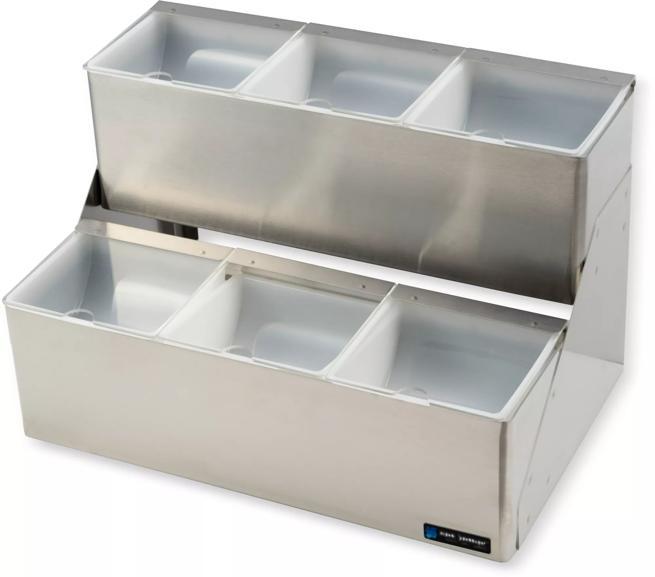Condiment Center with Notched Lid - 6 Quart - Chillable