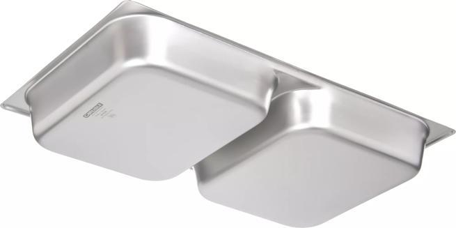5 Pack Stainless Steel Steam Table Pans With Lids – 1/6 Size, 6 Inch Deep, For Buffets, Catering, Restaurants