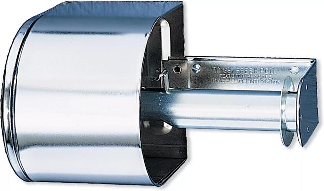 Covered Reserve Roll Tissue Dispenser, 1.5