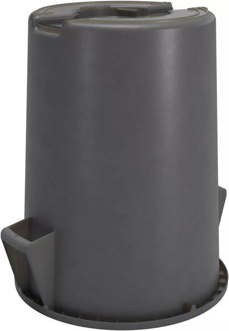 Round Waste Bin Trash Container 55 Gallon | CFS Brands