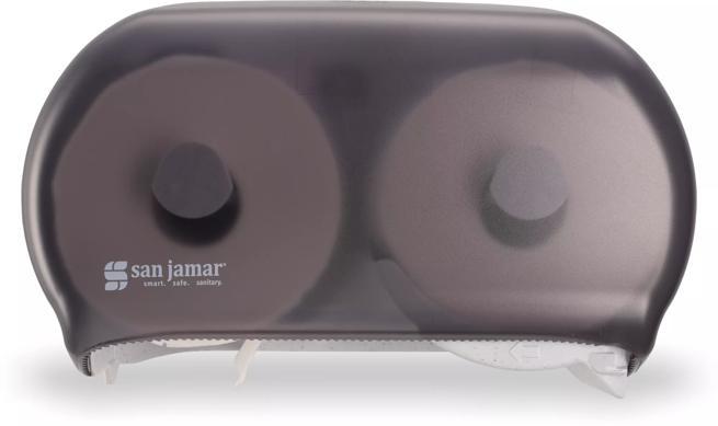 Classic Versatwin® Dual Standard Roll Tissue Dispenser, Black