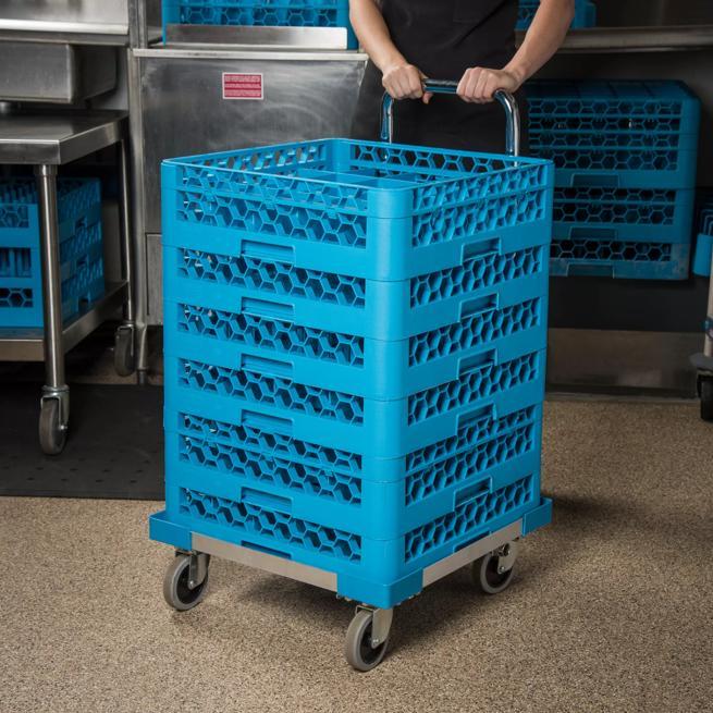 E-Z Glide™ Open Aluminum Dolly With Handle 20.63
