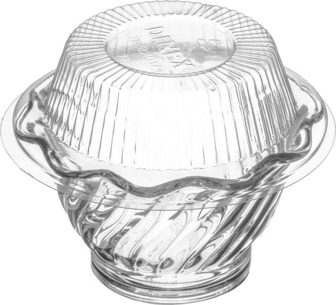 商品画像：Classic™ Clear Dome Lid- Fits DXSWC507 5 oz Tulip Cup (1000 1