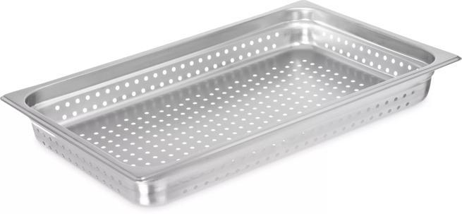 クラブ PA PAN DuraPan™ Light Gauge Stainless Steel Perforated Steam Table