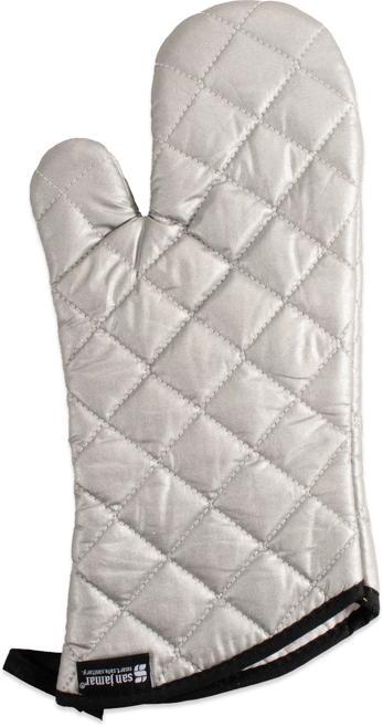 Silicone Oven/Freezer Mitt 15 in - Silver | CFS Brands
