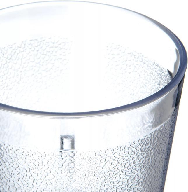 Stackable Old Fashion SAN Plastic Tumbler 9 oz | CFS Brands