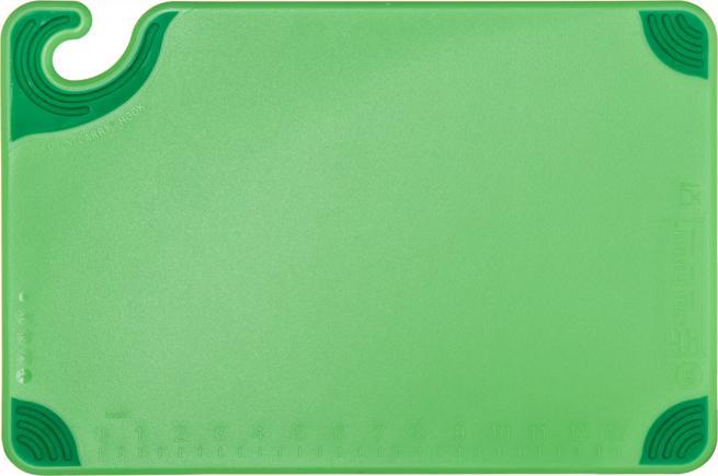 Saf-T-Grip Cutting Board, 24 x 18 x 0.5, Green