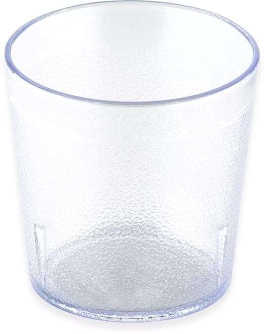 Stackable Old Fashion SAN Plastic Tumbler 9 oz | CFS Brands