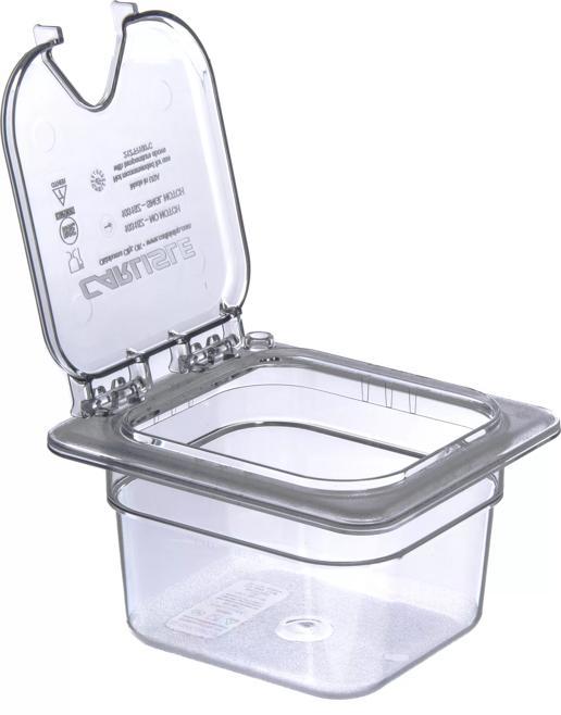 StorPlus™ EZ Access Hinged Notched Universal Food Pan Lid 1