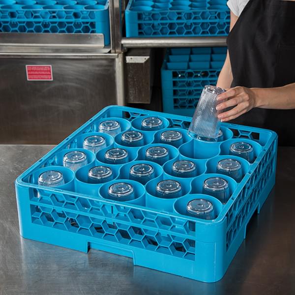 The Carlisle FoodService Products OptiClean™ NeWave™ Glass Rack